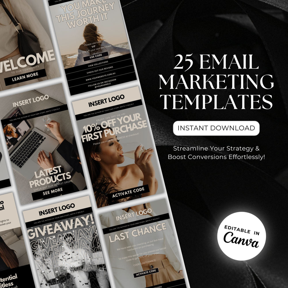 25 Email Marketing Canva Templates