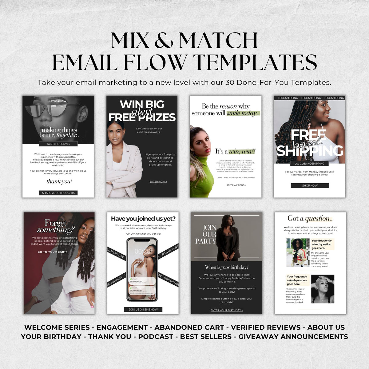 30 Email Marketing Canva Templates
