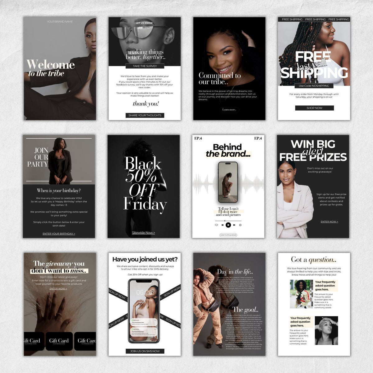 30 Email Marketing Canva Templates