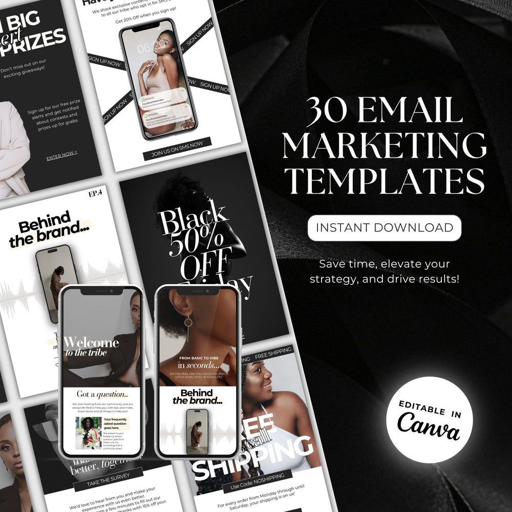 30 Email Marketing Canva Templates