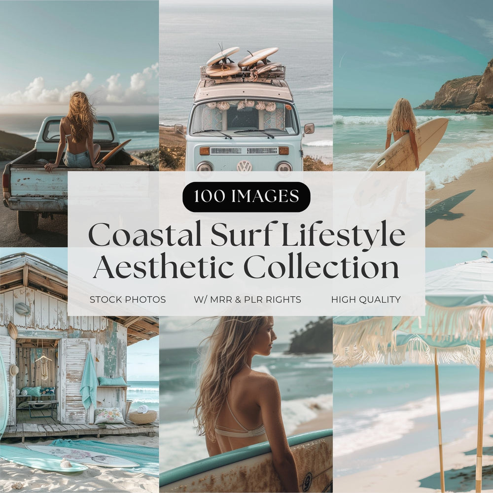 Surfer Beach Lifestyle Stock Photos