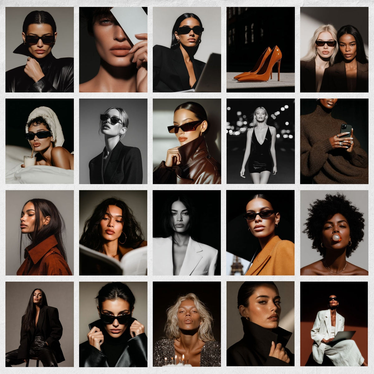 Dark Aesthetic Feminine Editorial Stock Photos