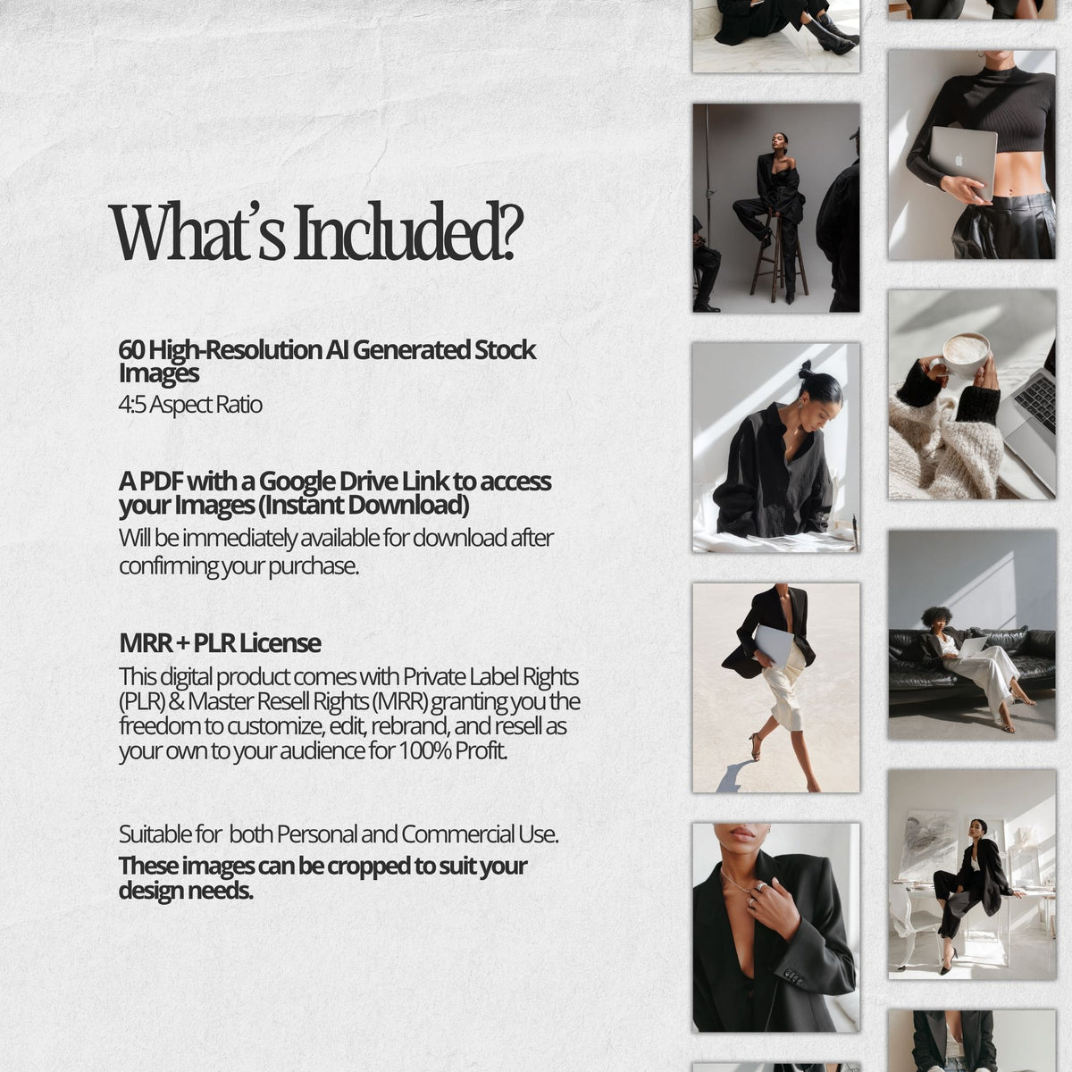 Modern Girl Boss in Black Stock Photos