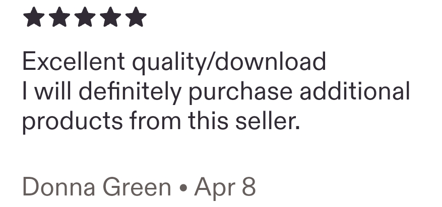 Customer review
