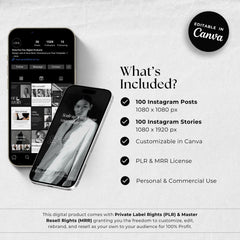 Modern Business Coach Instagram Template Bundle