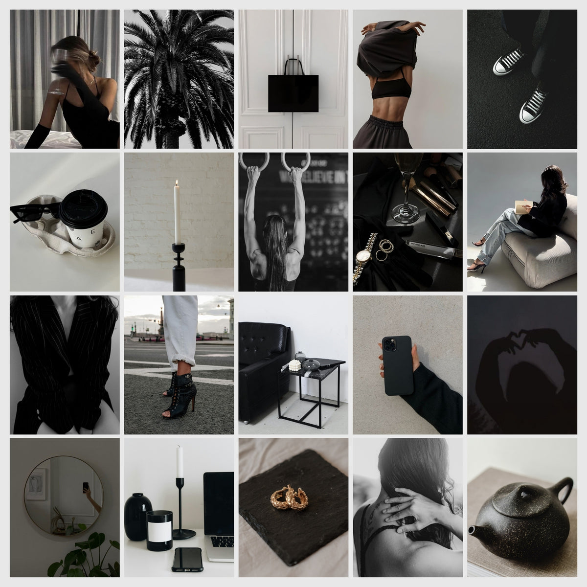 Luxe Dark Aesthetic Stock Images