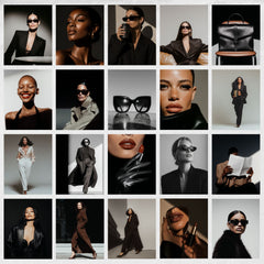 Dark Aesthetic Feminine Editorial Stock Photos