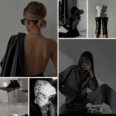 Luxe Dark Aesthetic Stock Images