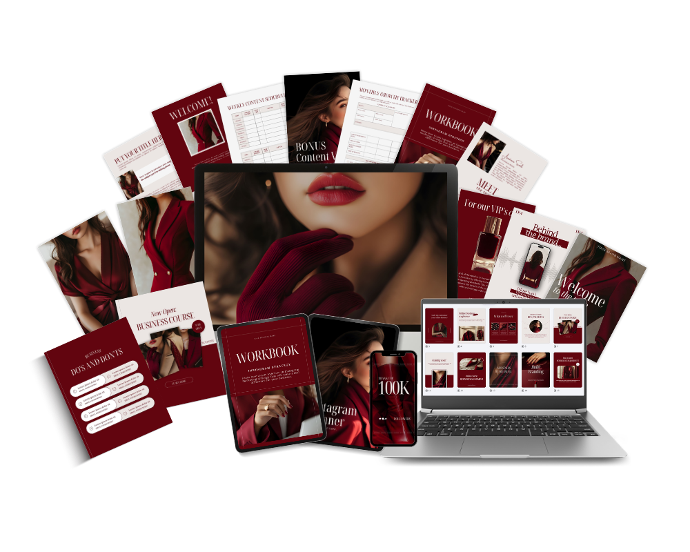The Grow Kit Cherry Red complete digital product collection